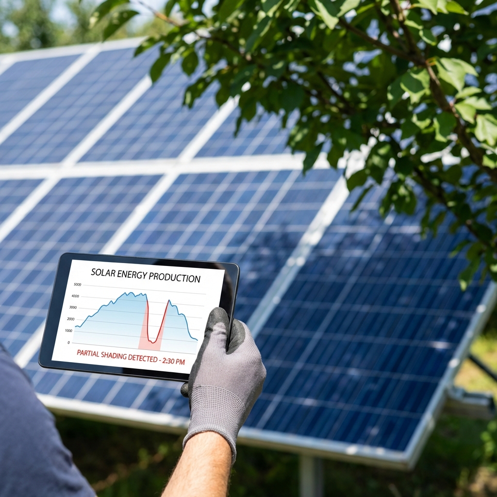 Ertragsminderung: Wenn die Solaranlage schwächelt